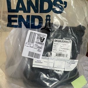 Land’s End Navy Snow Flurry Winter Boots